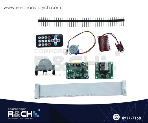 [SX-1003] SX-1003 Kit Raspberry Pi aprendizaje inicial, no incluye Placa Raspberry
