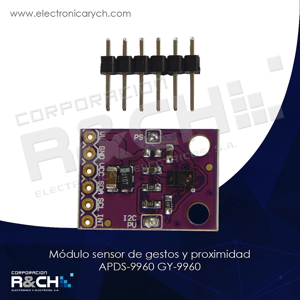 MD-APDS9960 Módulo sensor de gestos y proximidad APDS-9960 GY-9960