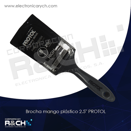 [HM-80-BRP-2.5] HM-80-BRP-2.5 brocha mango plastico 2.5" PROTOL
