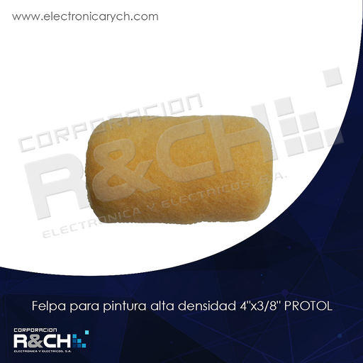 [HM-80-MOP-4B] HM-80-MOP-4B felpa para pintura alta densidad 4"x3/8" PROTOL