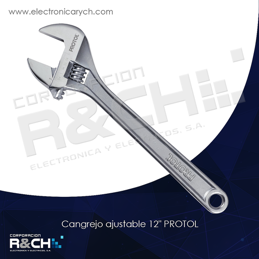 [HM-90-AW12] HM-90-AW12 cangrejo ajustable 12" PROTOL