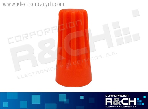 [CN-WC03] CN-WC03 conector naranja para empalme cable 16,18,20