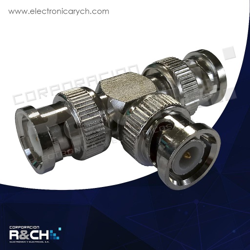 [JC-3132] JC-3132 jack BNC tipo T macho