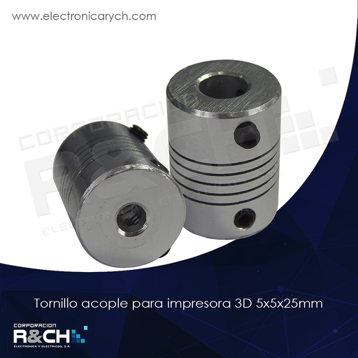 [TN-A5525] [TN-A5525] TN-A5525 tornillo acople para impresora 3D 5x5x25mm