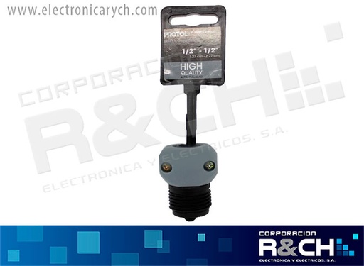[[HM-80-N11]] HM-80-N11 conector macho para manguera 1/2" a 1/2"
