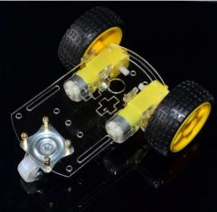 [MT-P2RM] MT-P2RM motor 6V con plataforma 2 motores y rueda giratoria MINI no incluye portabaterias
