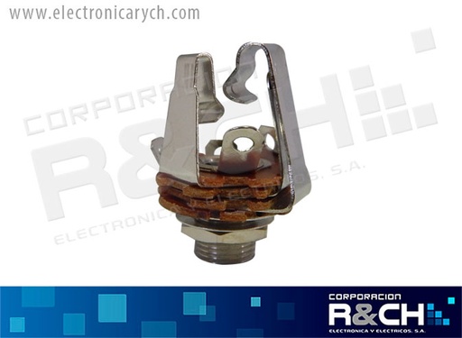 [JC408] JC-408 jack stereo 1/4" para chasis abierto