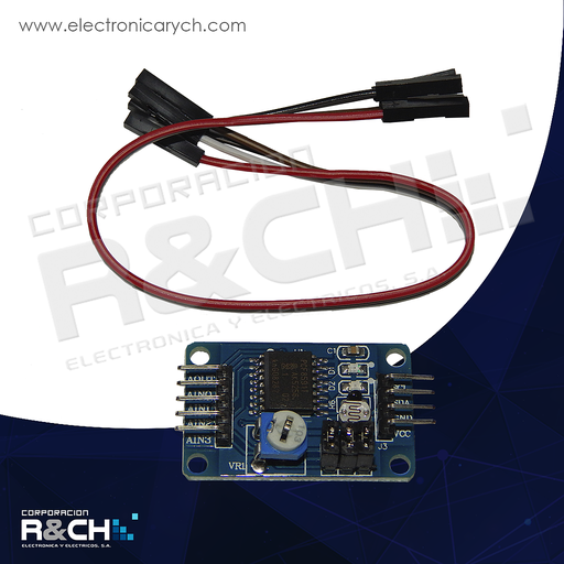 [MD-PCF8591] MD-PCF8591 modulo convertidor de señal analogica a digital PCF8591