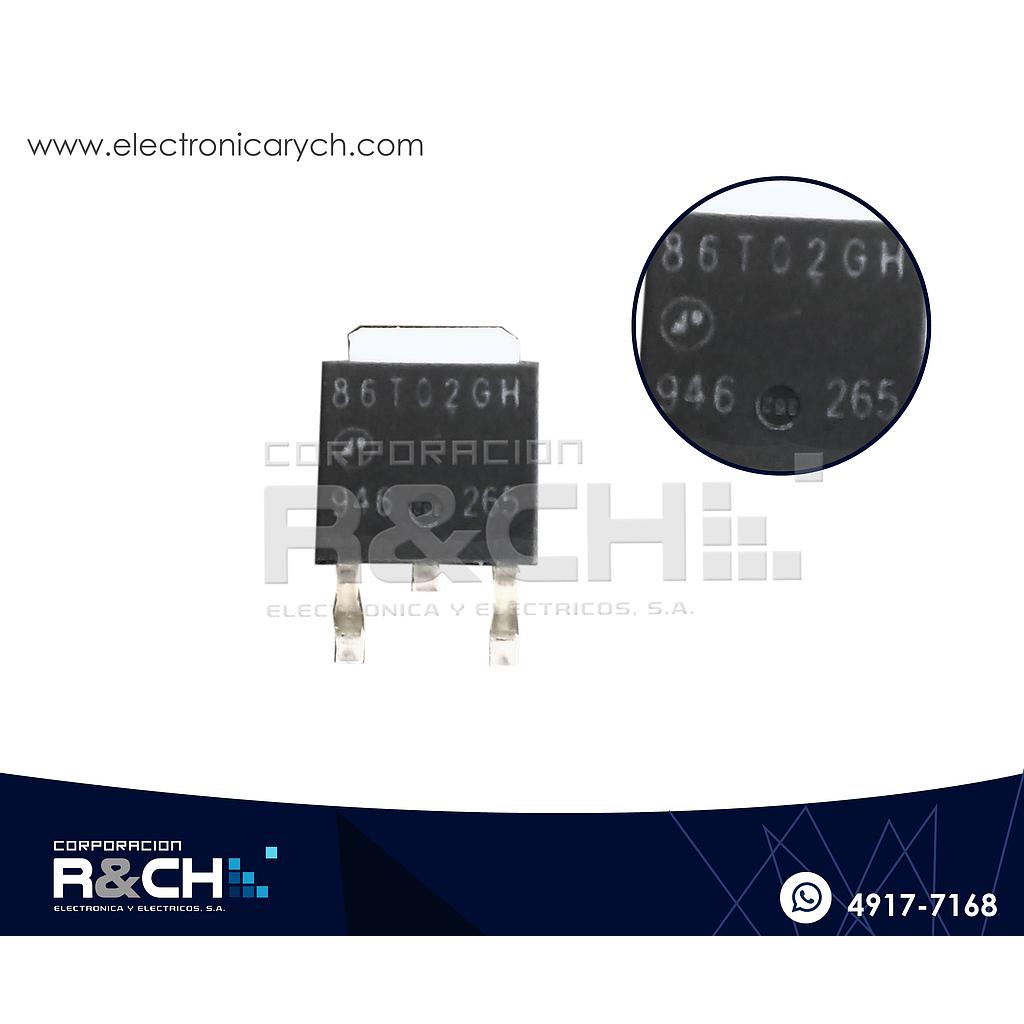 AP86T02GH transistor MOSFET CH-N TO-252 superficie
