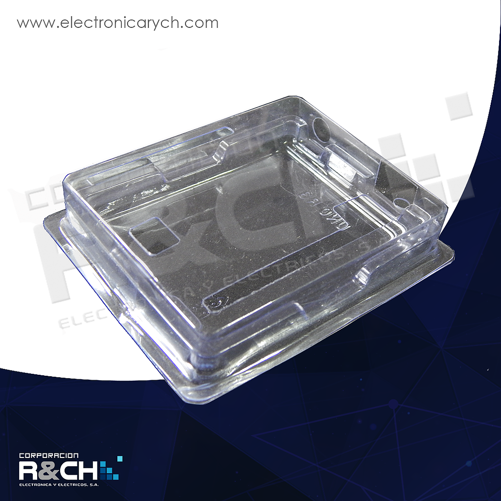 A000009GP caja plastica flexible  transparente compatible con arduino uno R3