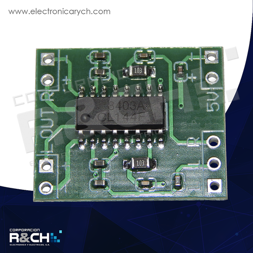 [MD-PAM8403-2] MD-PAM8403-2 módulo amplificador de audio PAM8403 3W  2.5 to 5V