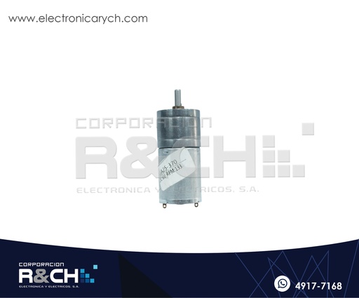 [MT-370130] MT-370130 motor DC grande 6V 130RPM JGA25-370