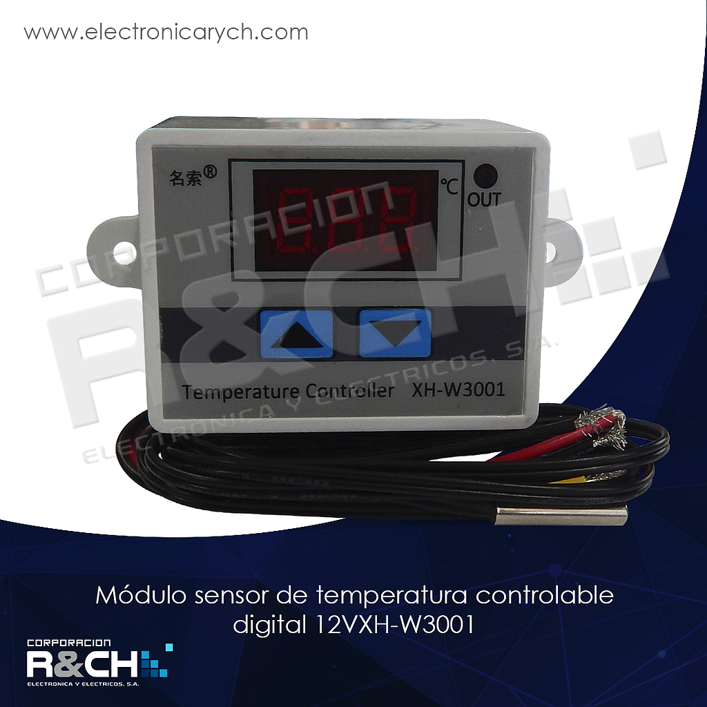 MD-XH-W3001 modulo sensor de temperatura controlable digital 12VXH-W3001 termostato