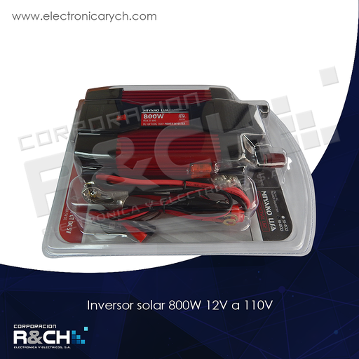 [SI-800] SI-800 inversor solar 800W 12V a 110V