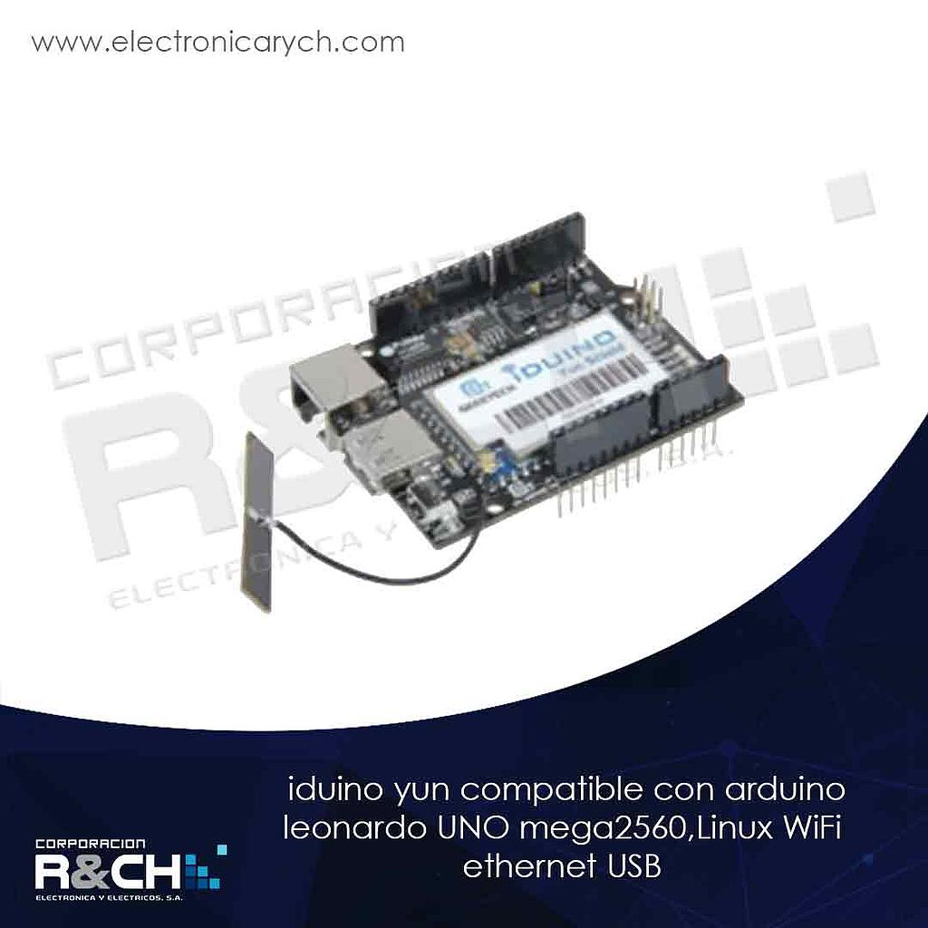 A078G Iduino yun compatible con arduino leonardo UNO mega2560,Linux WiFi ethernet USB