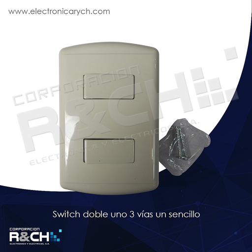 [BT-1810] BT-1810 switch doble uno 3 vías un sencillo