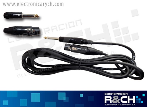 [VZ-M18-10FT] VZ-M18-10FT etension jack canon XLR a plug canon 10' 3 m