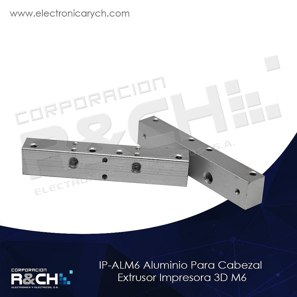 IP-ALM6 aluminio para cabezal extrusor impresora  3D M6