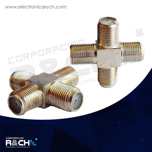[F-85] F-85 conector coaxial para derivación tipo cruz