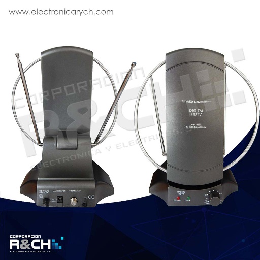 [KF-4000] KF-4000 antena para interior soporta HDTV 1080p UHF-VHF