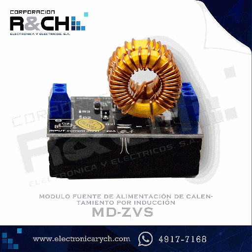 [Virtual Locations/CORPORACION R&CH, S.A.: Inventory adjustment] MD-ZVS modulo fuente de alimentación de calentamiento por inducción