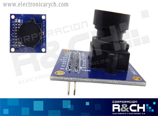 [MD-OV7670F] MD-OV7670F modulo camara para arduino 30 cuadros/seg con fifo MCU controlador STM32