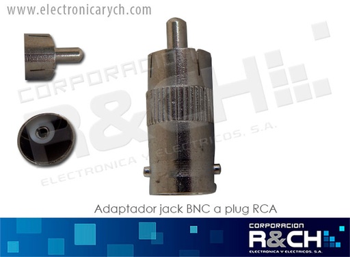 [MF-32] MF-32 adaptador jack BNC a plug RCA