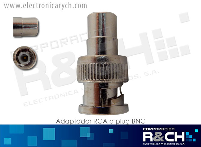 MF-8 adaptador RCA a plug BNC