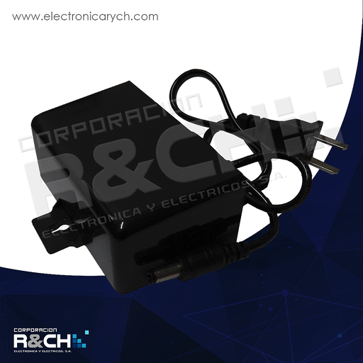 [MV-1210] MV-1210 adaptador 120VAC a 12VDC 1A para intemperie miyako