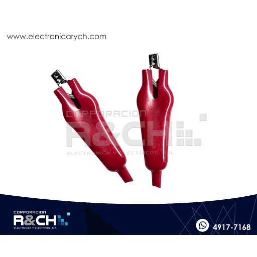 [Virtual Locations/CORPORACION R&CH, S.A.: Inventory adjustment] NB-348R lagarto tipo clip  20A rojo unidad