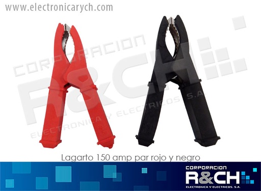 [NB-370RN] NB-370RN lagarto 150 amp par rojo y negro