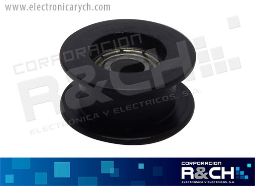 [PL-695] PL-695 Polea GT2 lisa diametro ext=16mm diametro int=5mm espacio banda 6mm