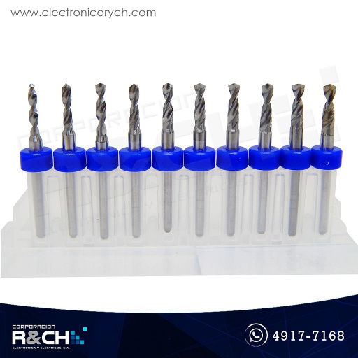 [BC-213] BC-213 Broca set 10 unidades para CNC 2.1-3mm