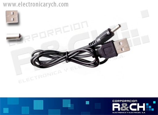 [EX-USB35] EX-USB35 extension USB a plug DC 3.5mm