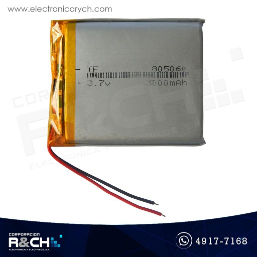 [BT-3000C] BT-3000C Batería recargable lithium 3000mAh 3.7V