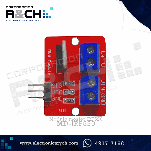 [MD-IRF520] MD-IRF520 modulo mosfet IRF520