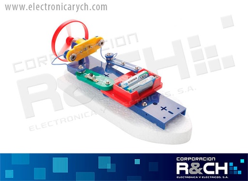 [K-800] K-800 Kit de electronica para armar multiples experimentos Snap Circuit STEM