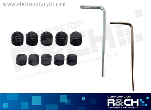 [HM-M44] HM-M44 Llave Allen con Tornillo opresor M4