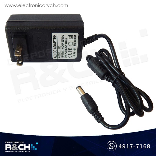 [AD-1230] AD-1230 Adaptador 100-240AC a 12V DC 3A