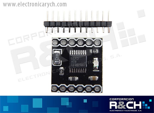 [MD-DRV8833] MD-DRV8833 modulo controlador paso a paso DRV8833 2 canales driver