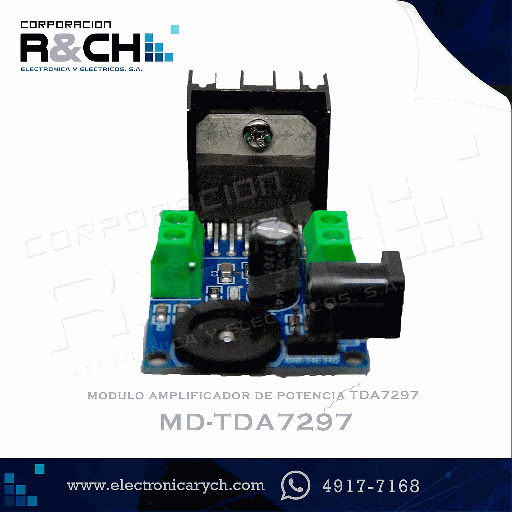 [MD-TDA7297] MD-TDA7297 modulo amplificador de potencia TDA7297