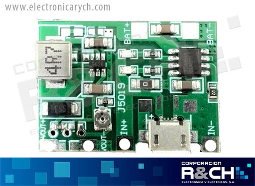 [MD-18650CC] MD-18650CC modulo carga y descarja para 18650 lithium