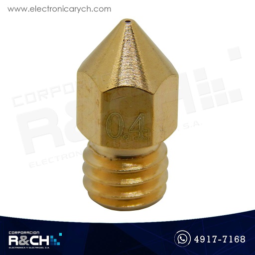 [IP-1754] IP-1754L Boquilla para impresora 3D 1.75/0.4mm laton MK8