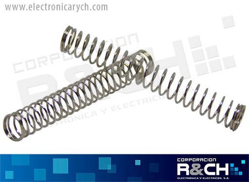 [RT-20K] RT-20K resortes kit 20 unidades 25x3mm