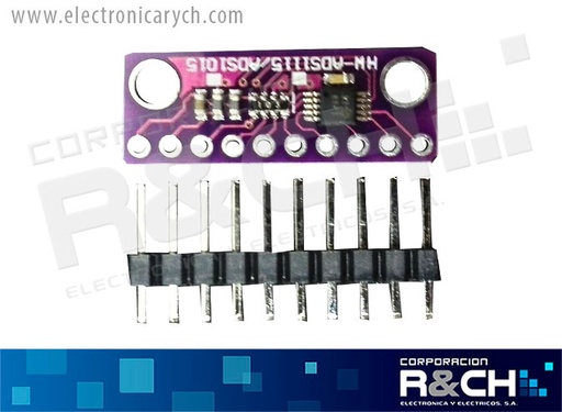 [MD-ADS1015] MD-ADS1015 modulo convertidos analogo digital GY-ADS1015