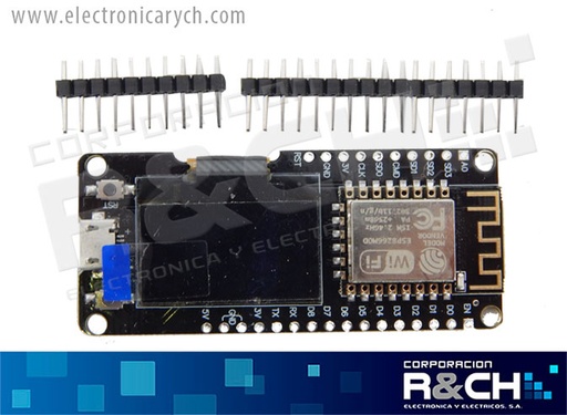 [MD-LOESP32] MD-LOESP32 modulo WiFi+Bluetooth ESP32 OLED WiFi Bluetooth Wemos Lolin para Arduino