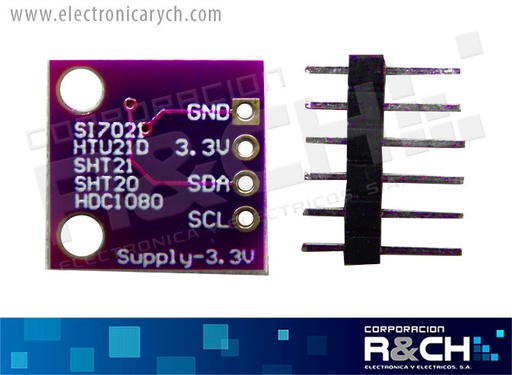 [MD-HDC1080] MD-HDC1080 modulo sensor de humedad digital GY-213V-HDC1080