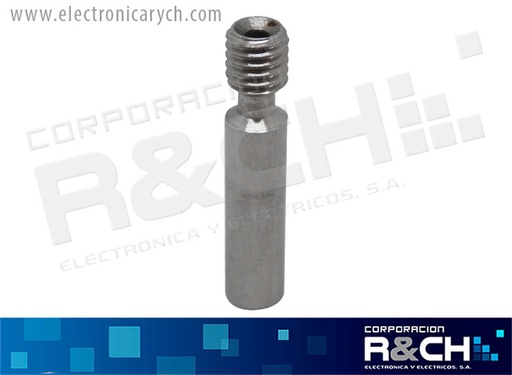 [TOR-630T] TOR-630T tornillo o garganta para impresora 3D sin teflon M6x30mm 1.75mm