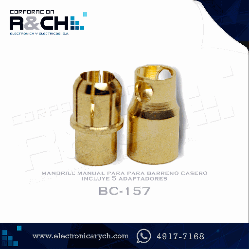 [CN-B8MF] CN-B8MF Conector tipo bala 8mm Macho y Hembra