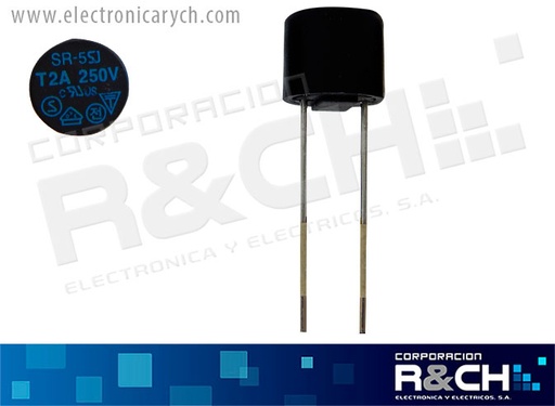 [FE-T2A] FE-T2A fusible cilindrico T2A 250V para LCD